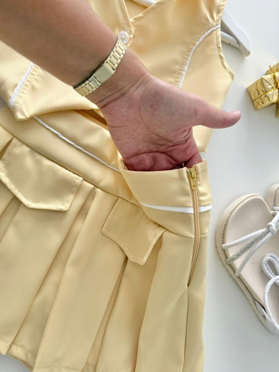 Conjunto Maju Amarelo