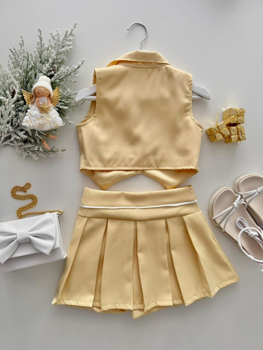 Conjunto Maju Amarelo