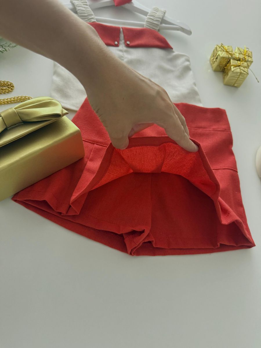 Conjunto Anelize Vermelho