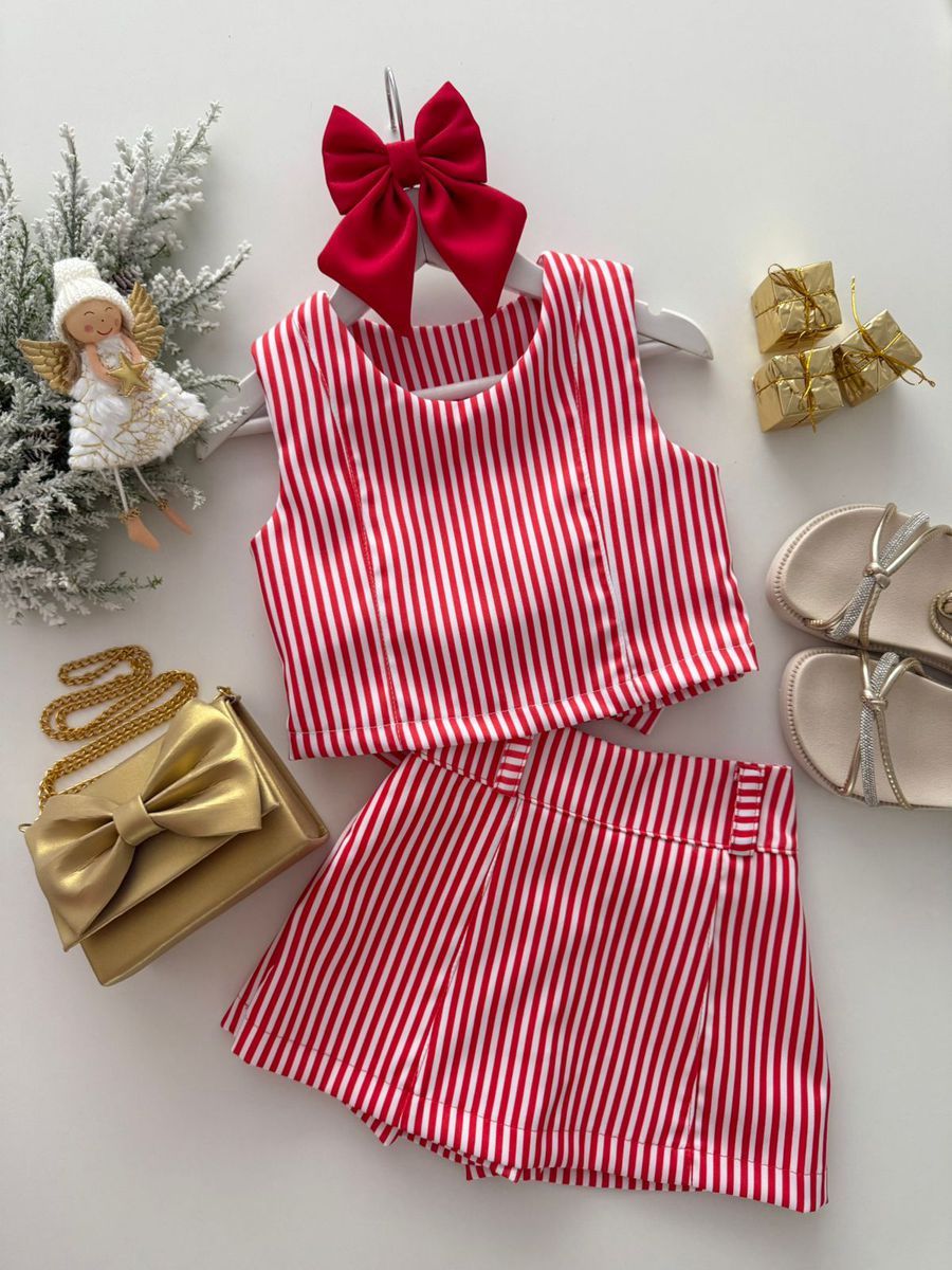 Conjunto Maria Fernanda Vermelho