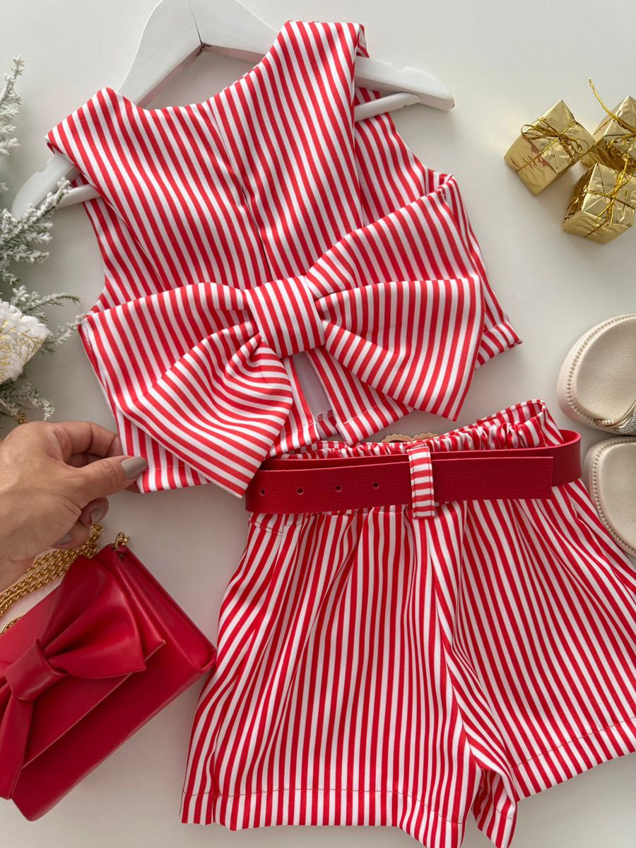 Conjunto Maria Fernanda Vermelho