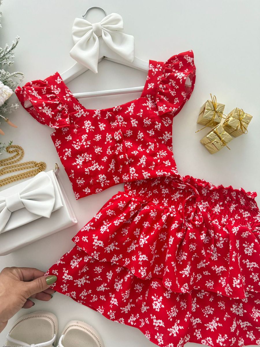 Conjunto Leticia Vermelho