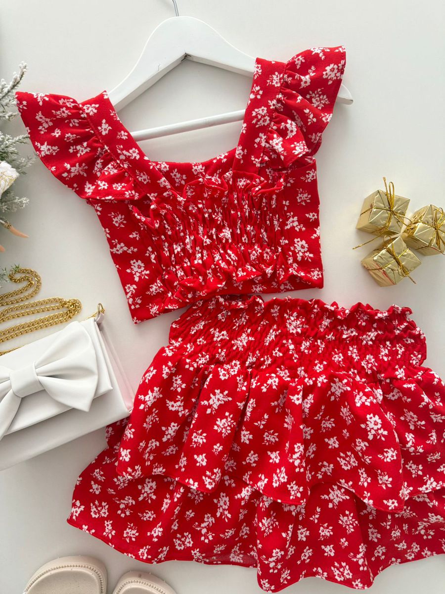 Conjunto Leticia Vermelho