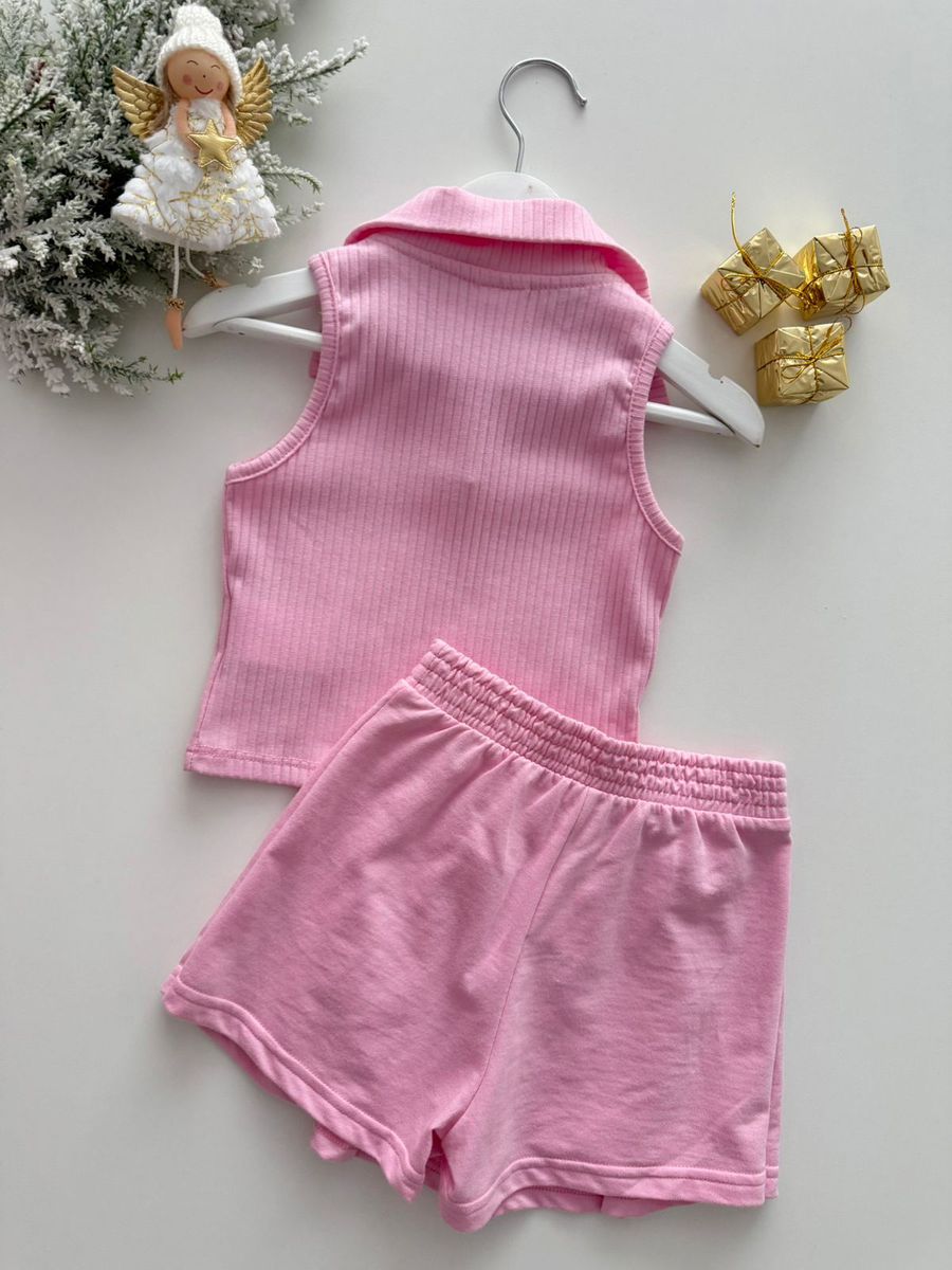 Conjunto Tennis Clube Rosa