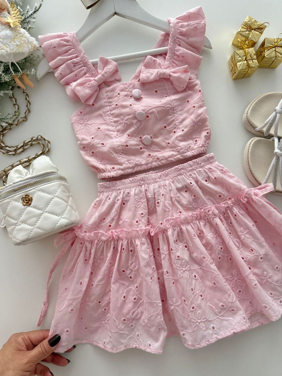 Conjunto Poliana Rosa