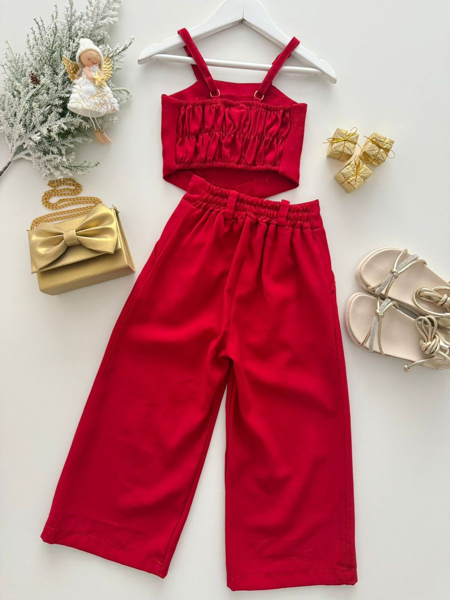 Conjunto Isis Vermelho