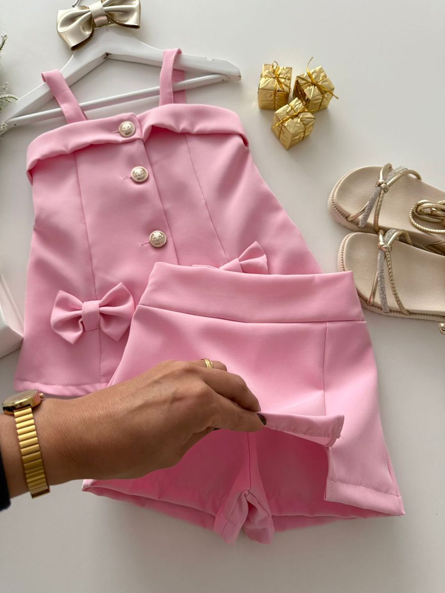 Conjunto Priscila Rosa