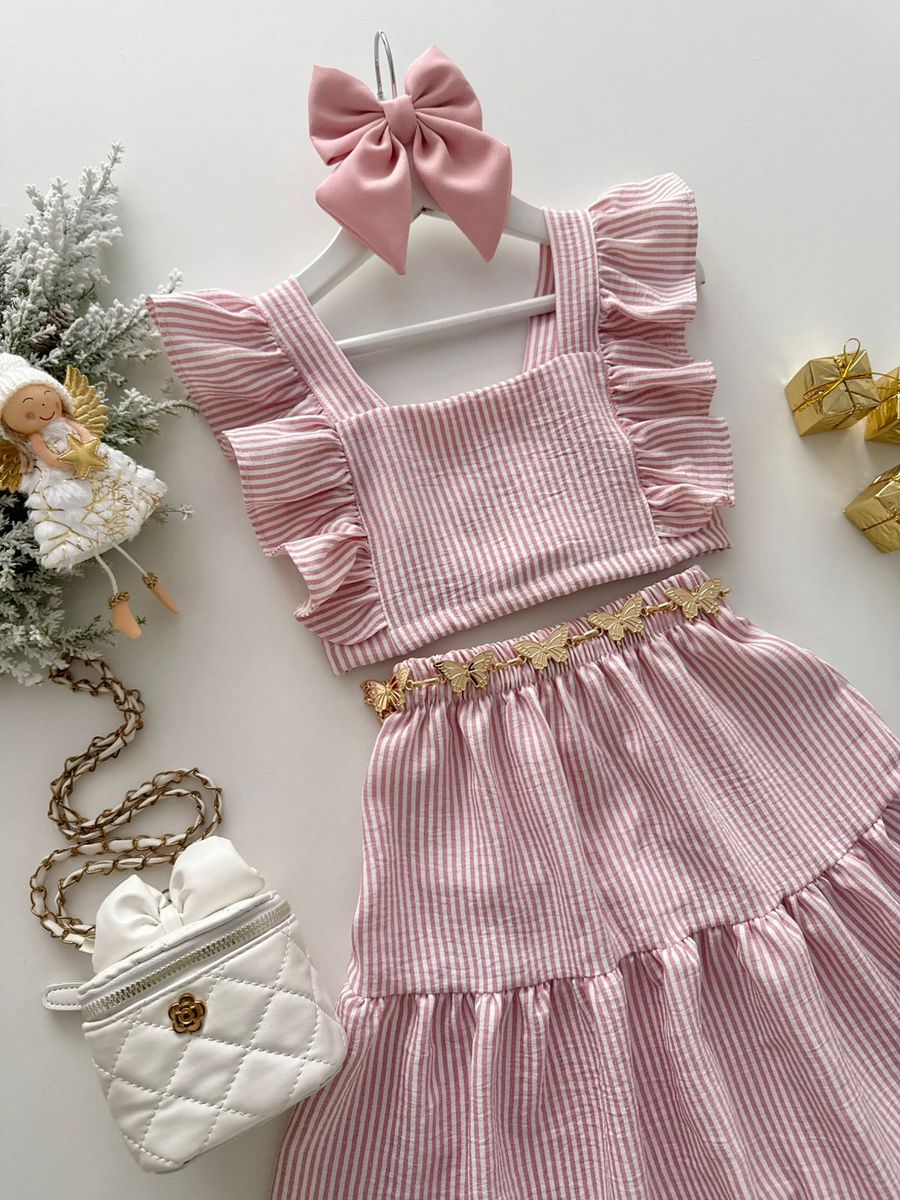 Conjunto Nina Listra Rosê