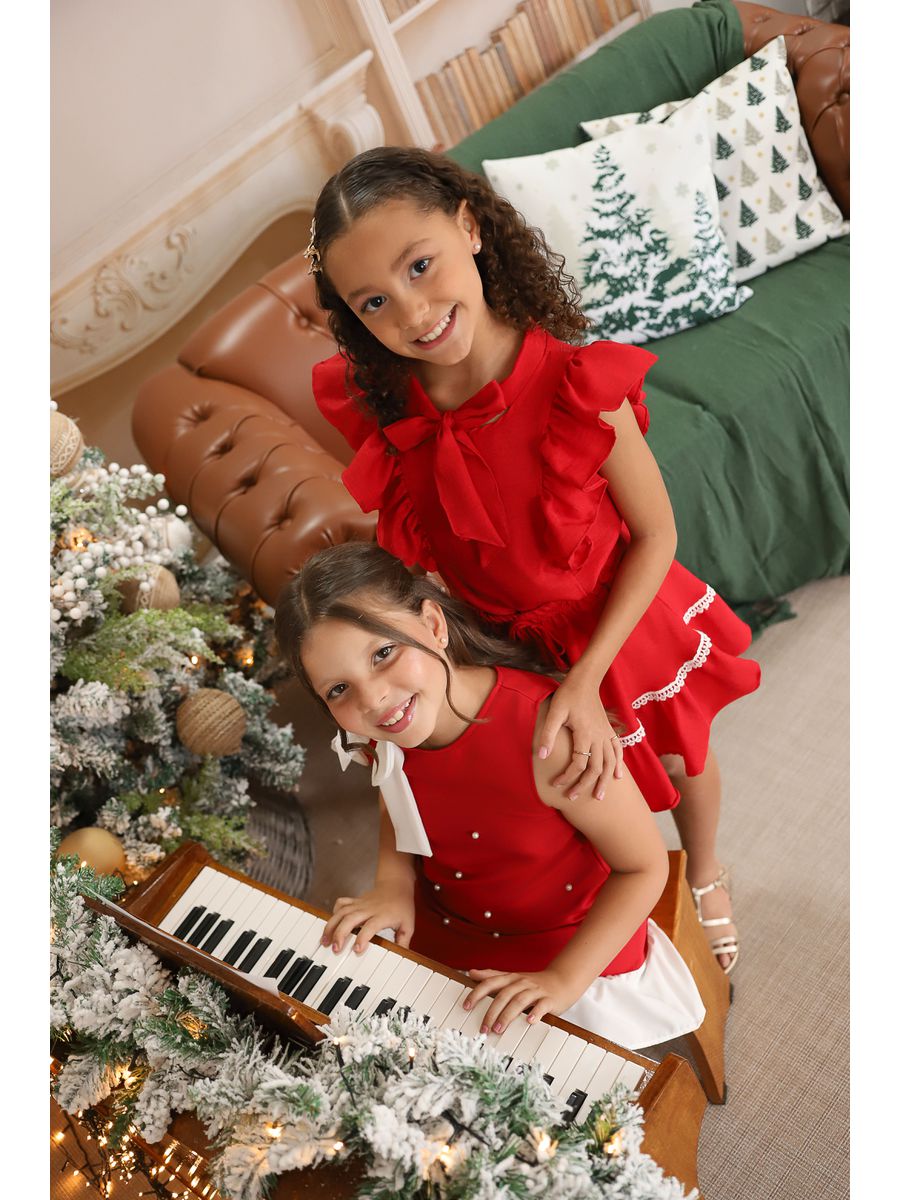 Conjunto Cecilia Vermelho