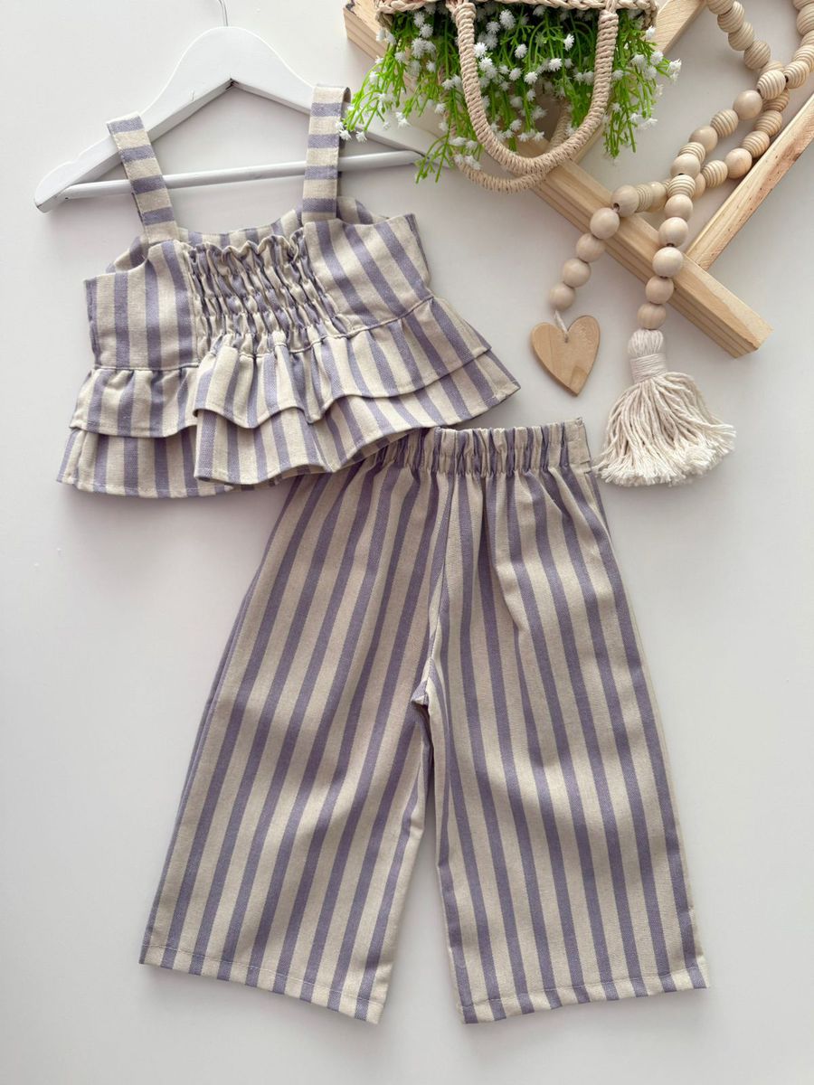 Conjunto Jaque Lilas