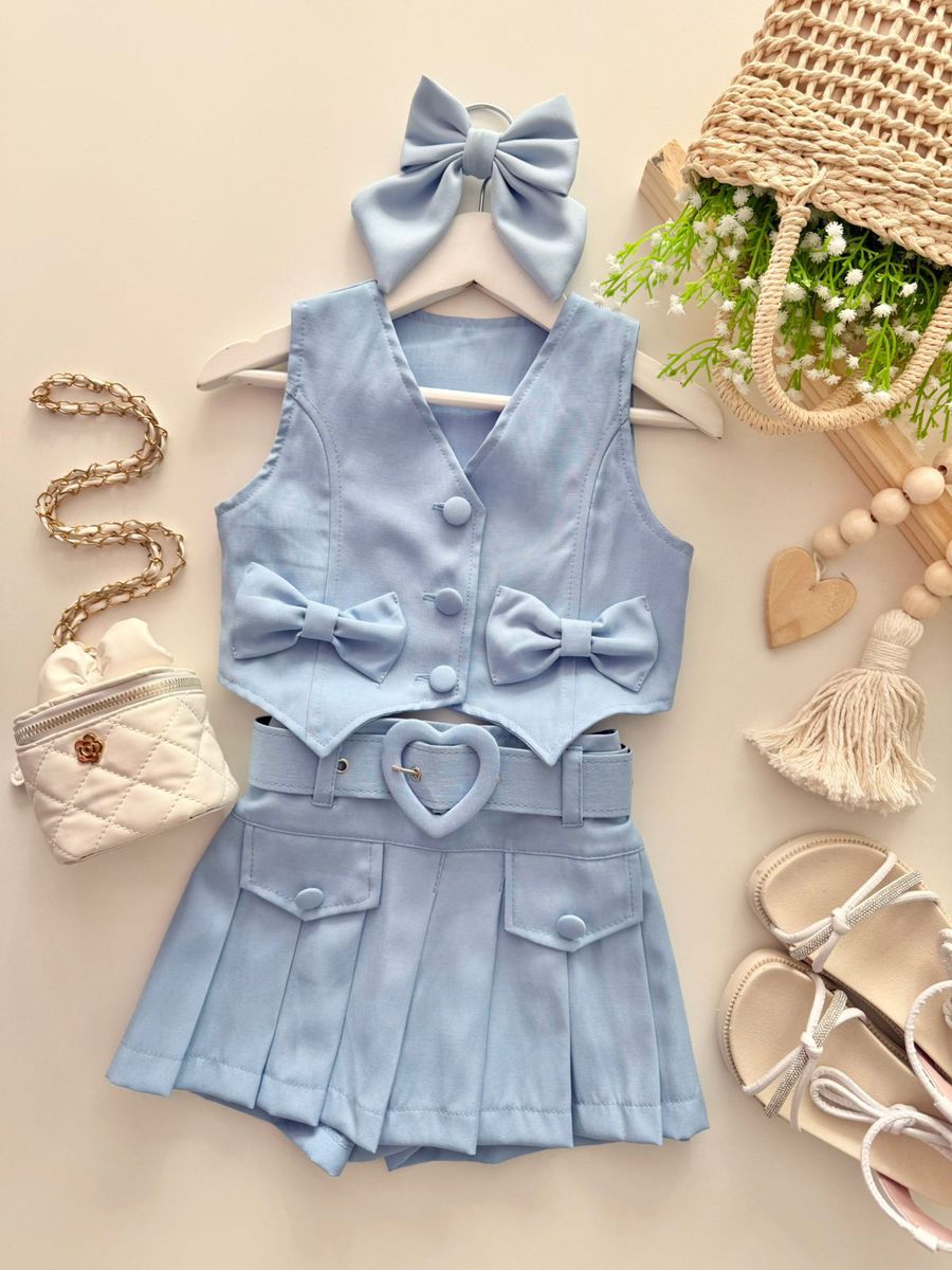 Conjunto Joice Azul - Dondokinha Kids