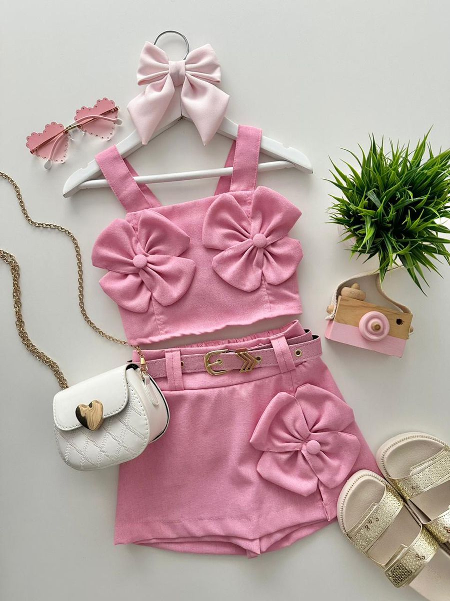 Conjunto Isabelle Rosa - Dondokinha Kids