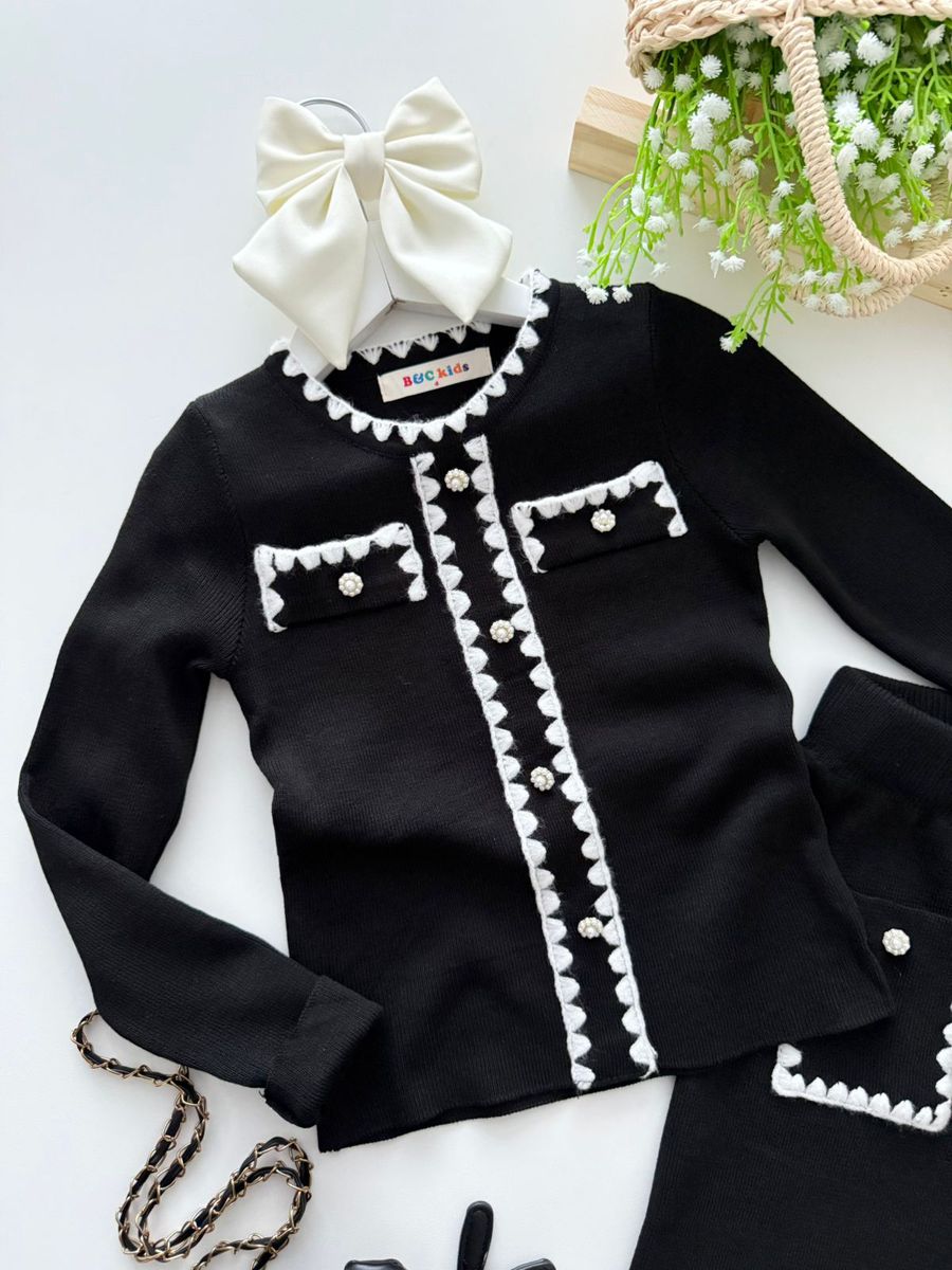 Conjunto Amélia Preto