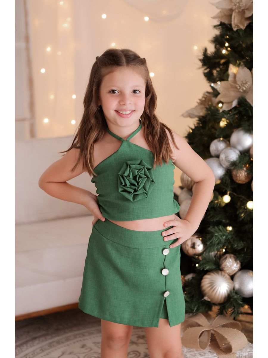 Conjunto Angel Verde - Dondokinha Kids