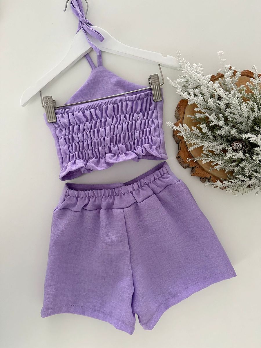 Conjunto Angel Lilás