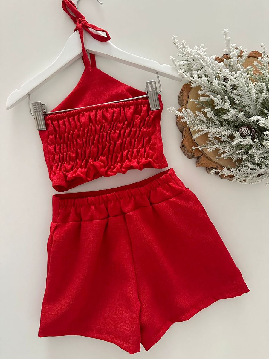 Conjunto Angel Vermelho