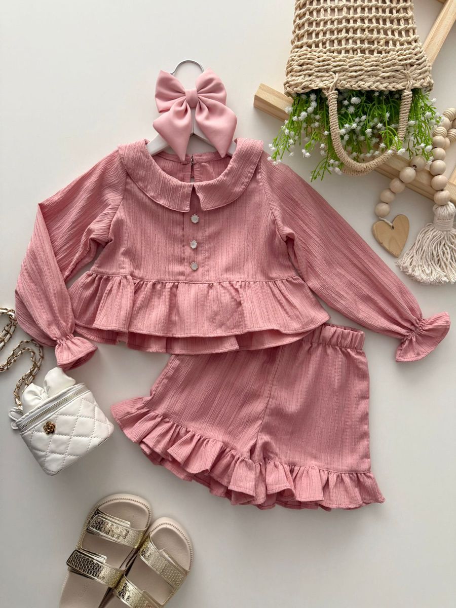 Conjunto Patricia Rose - Dondokinha Kids