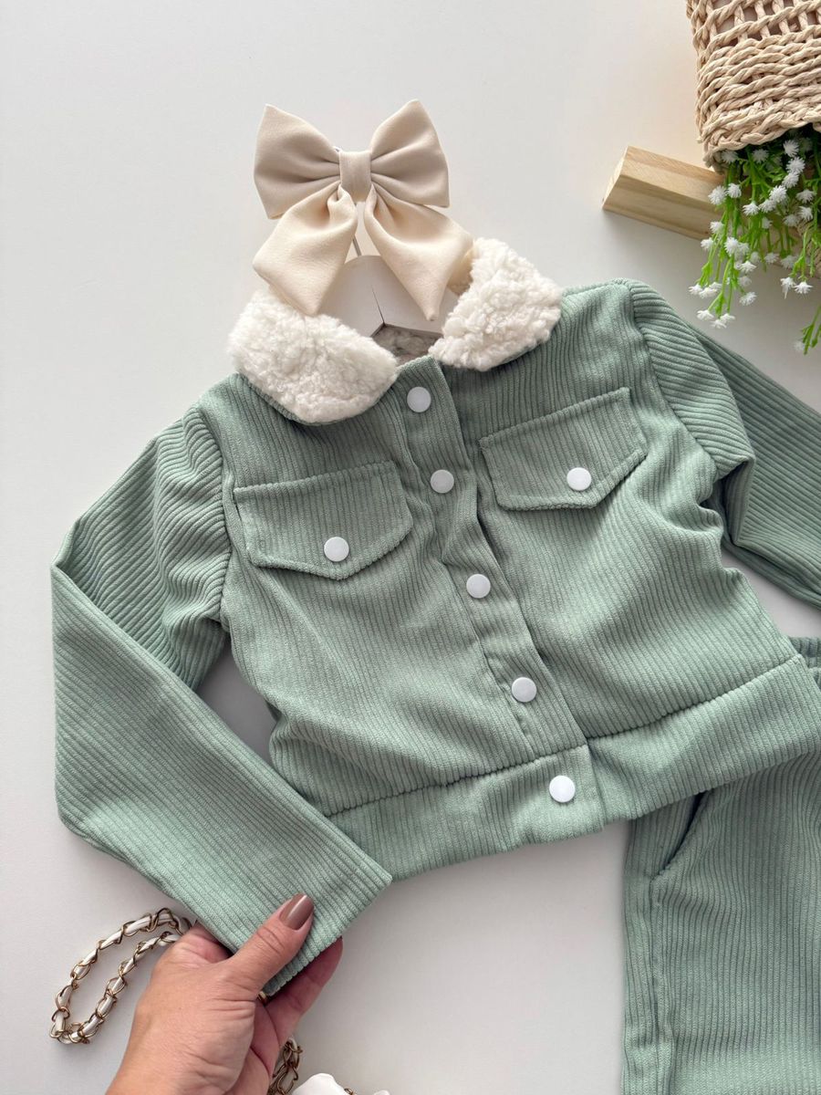 Conjunto Barbara Verde 