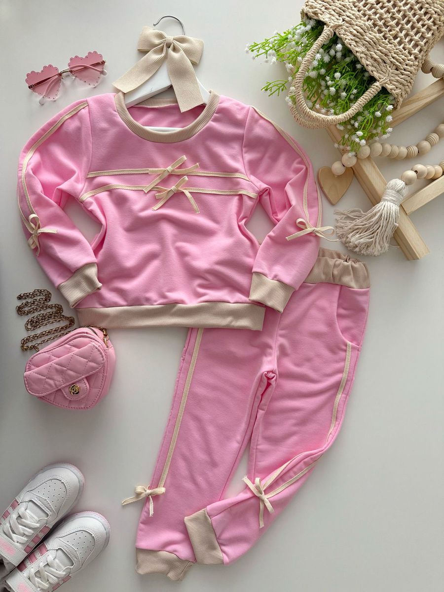 Conjunto Cecília Rosa - Dondokinha Kids