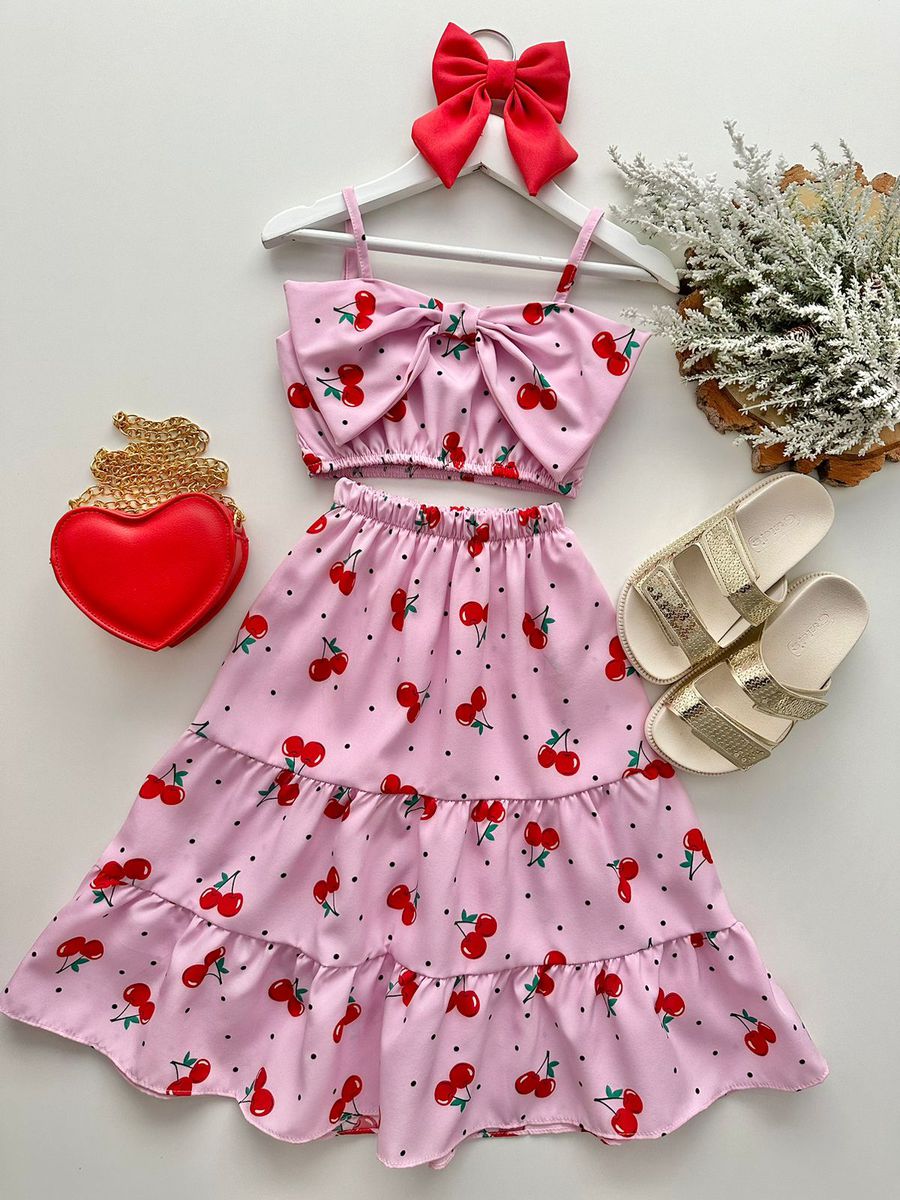 Conjunto Alice Rosa - Dondokinha Kids