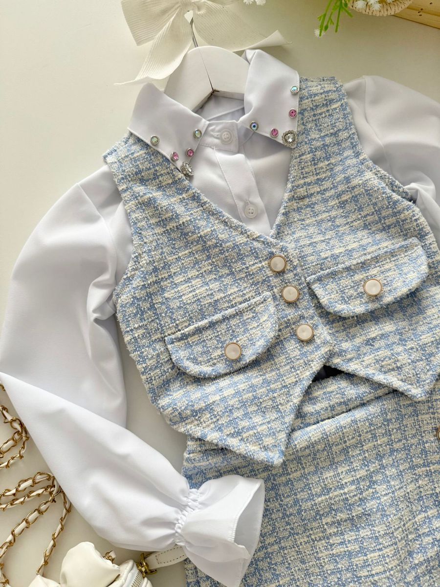 Conjunto Chanel Azul