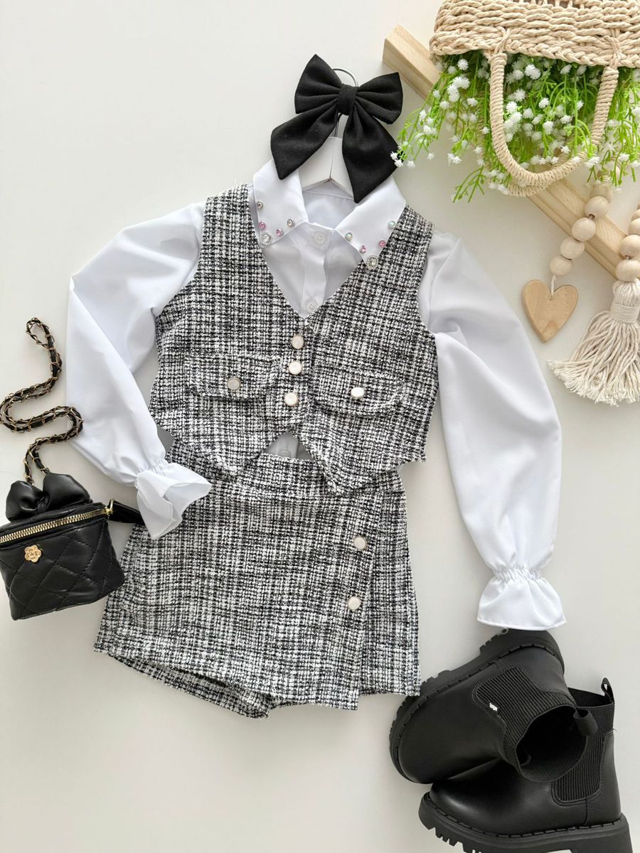 Conjunto Chanel Preto