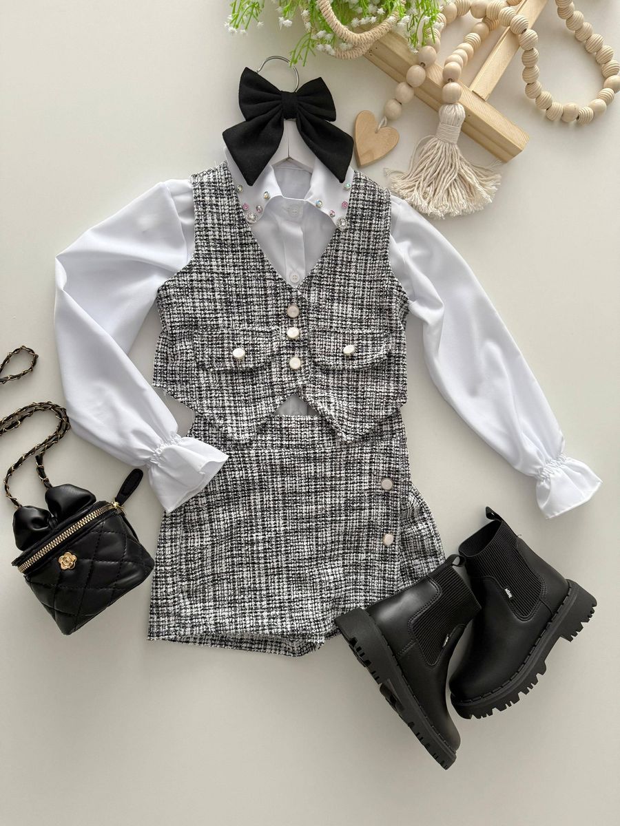 Conjunto Chanel Preto