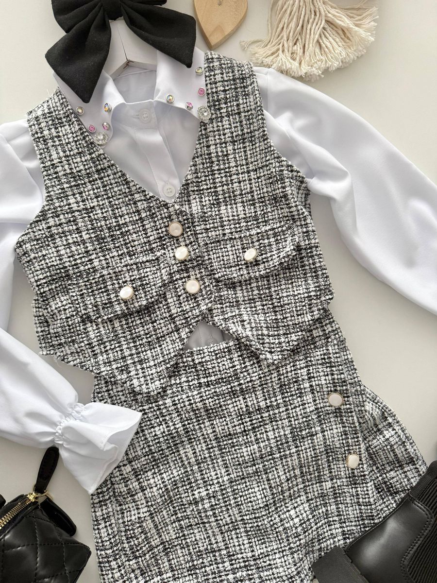 Conjunto Chanel Preto