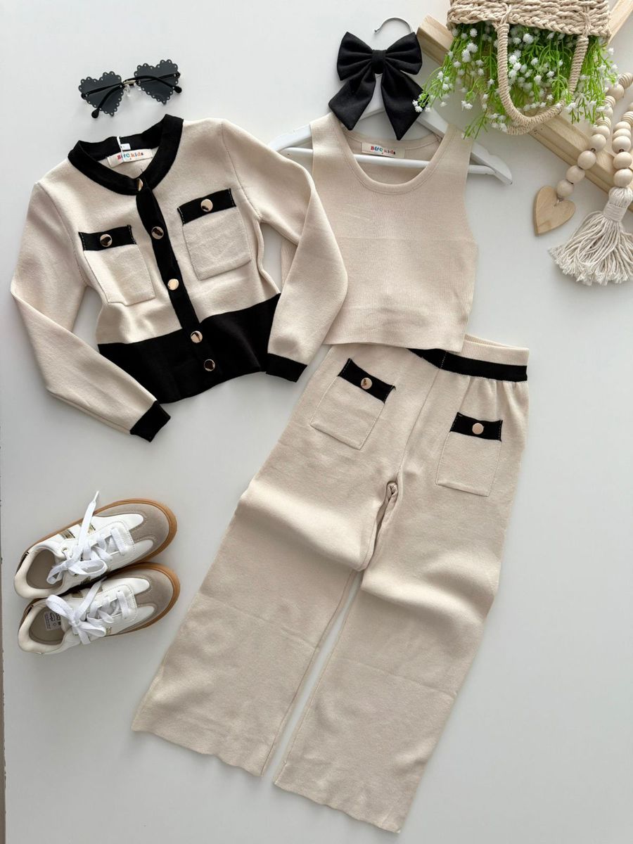 Conjunto Clara Creme