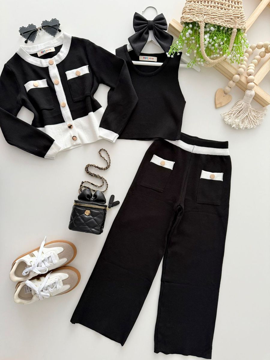 Conjunto Clara Preto 