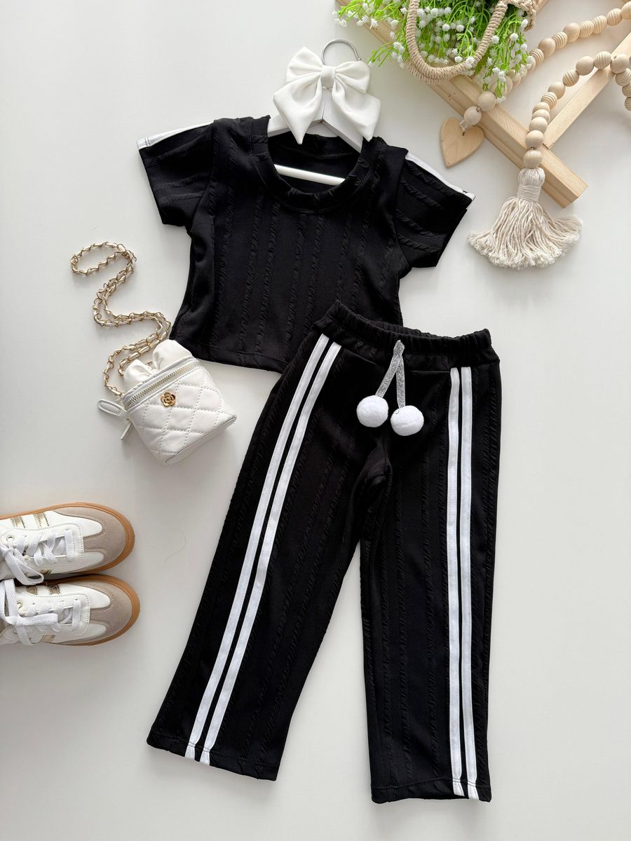 Conjunto Francine Preto - Dondokinha Kids