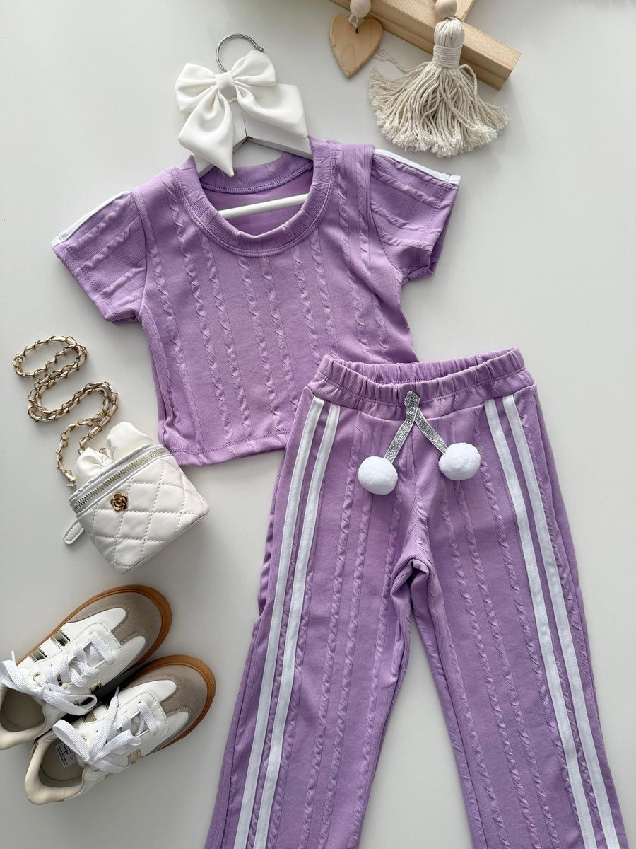 Conjunto Francine Lilás 