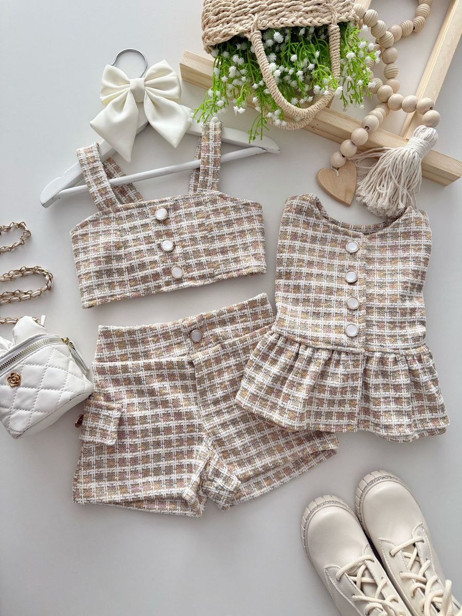 Conjunto Jade Nude - Dondokinha Kids