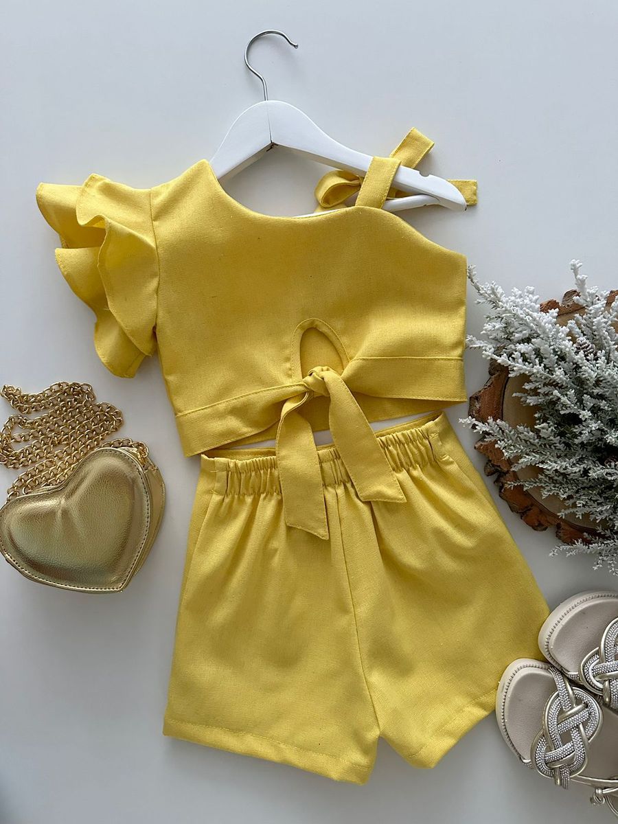 Conjunto Lari Amarelo 
