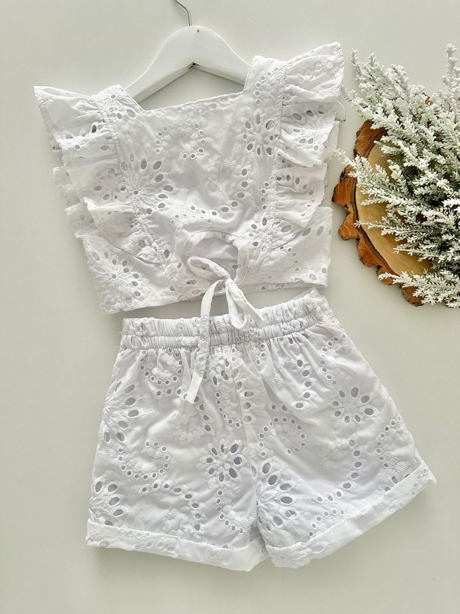 Conjunto Mariah Branco 