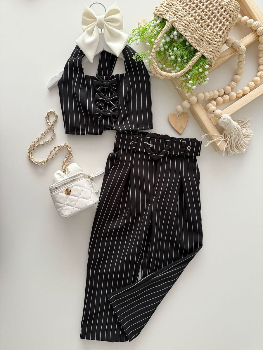 Conjunto Malu Preto - Dondokinha Kids