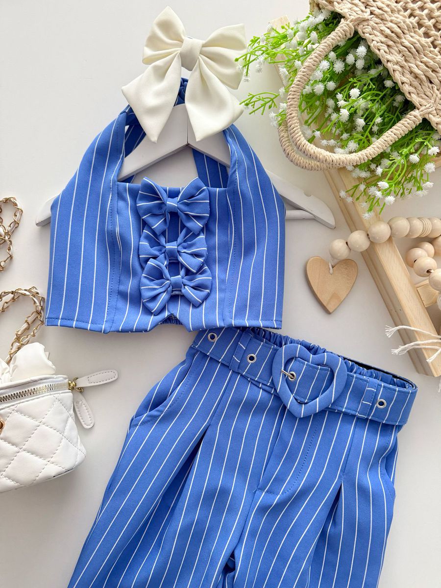 Conjunto Malu Azul 