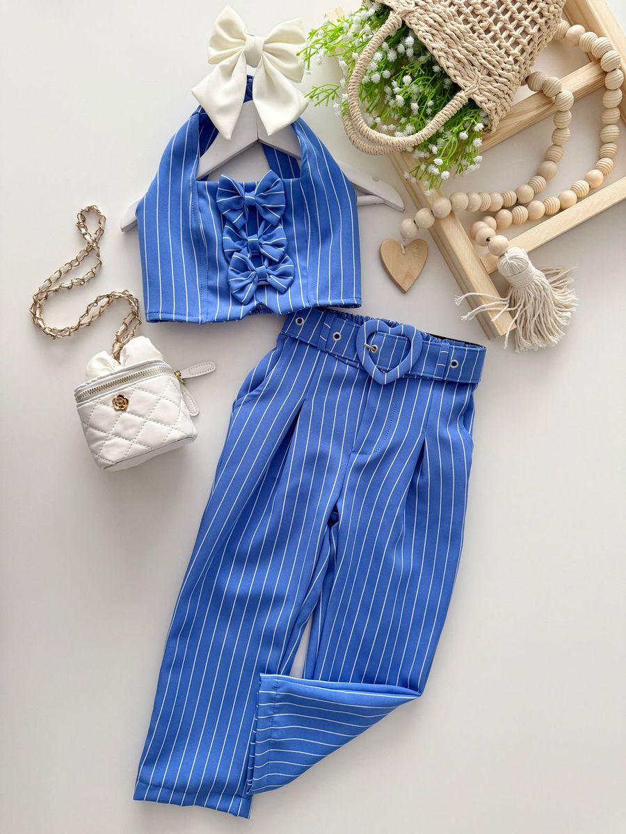 Conjunto Malu Azul - Dondokinha Kids