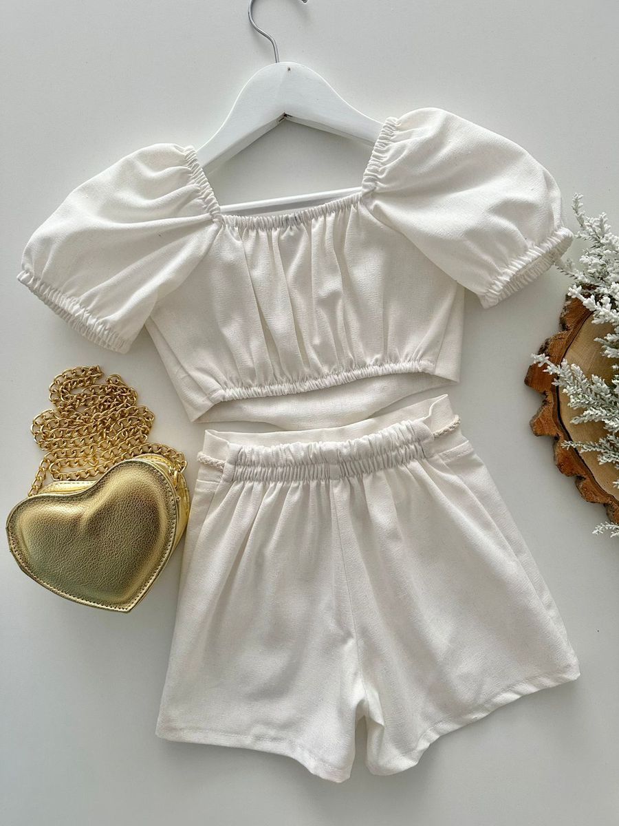 Conjunto Maria Eduarda Branco 