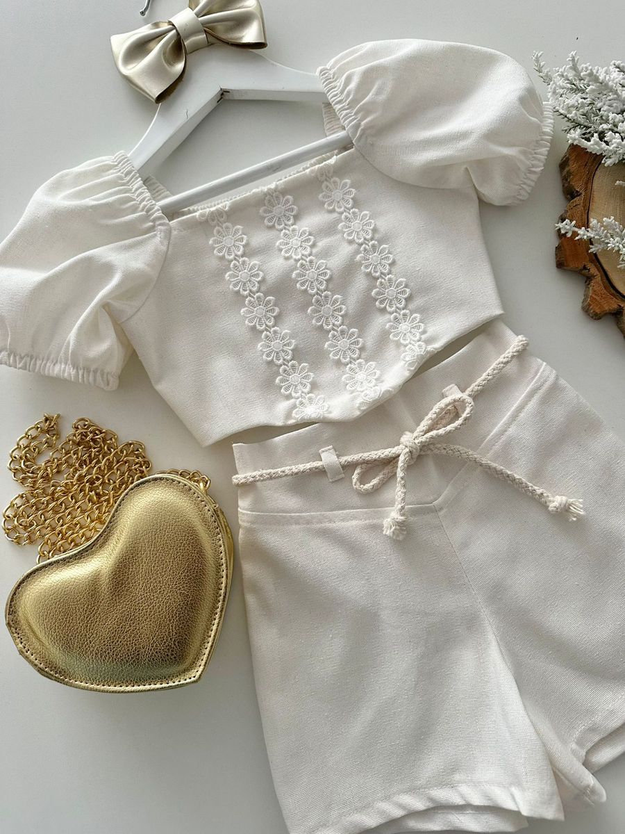 Conjunto Maria Eduarda Branco 