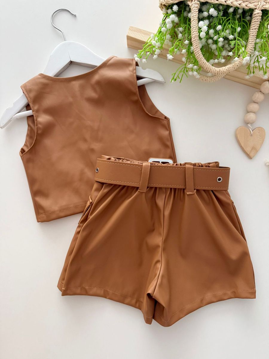 Conjunto Maria Laura Caramelo 