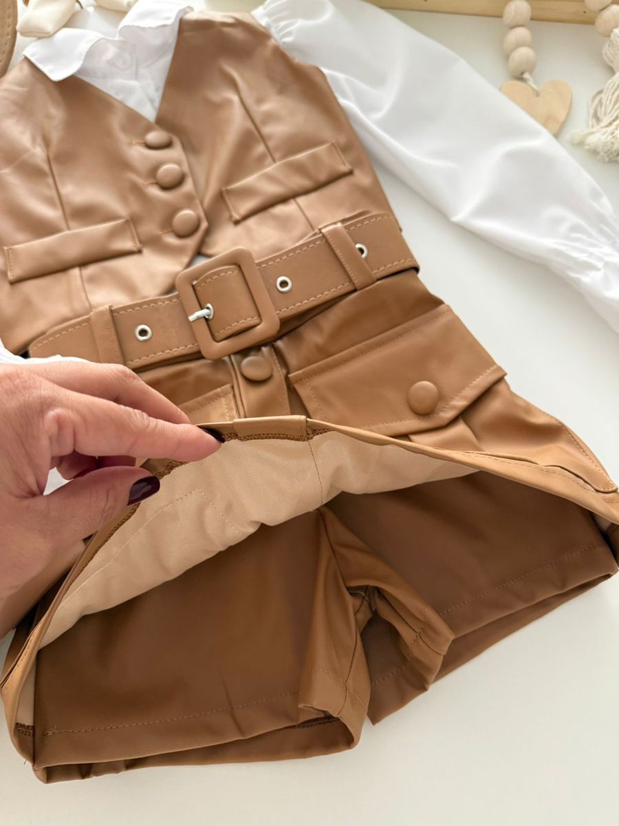 Conjunto Maria Laura Caramelo 