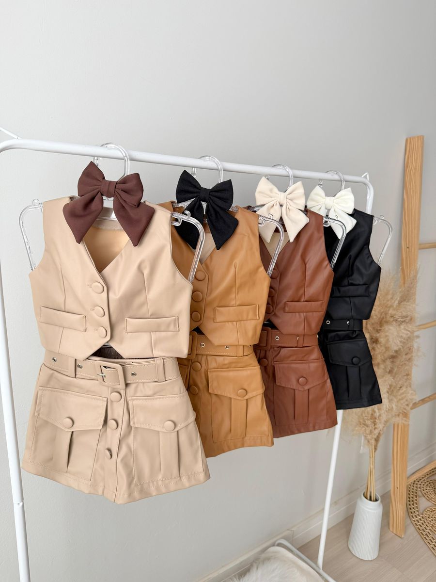 Conjunto Maria Laura Caramelo 