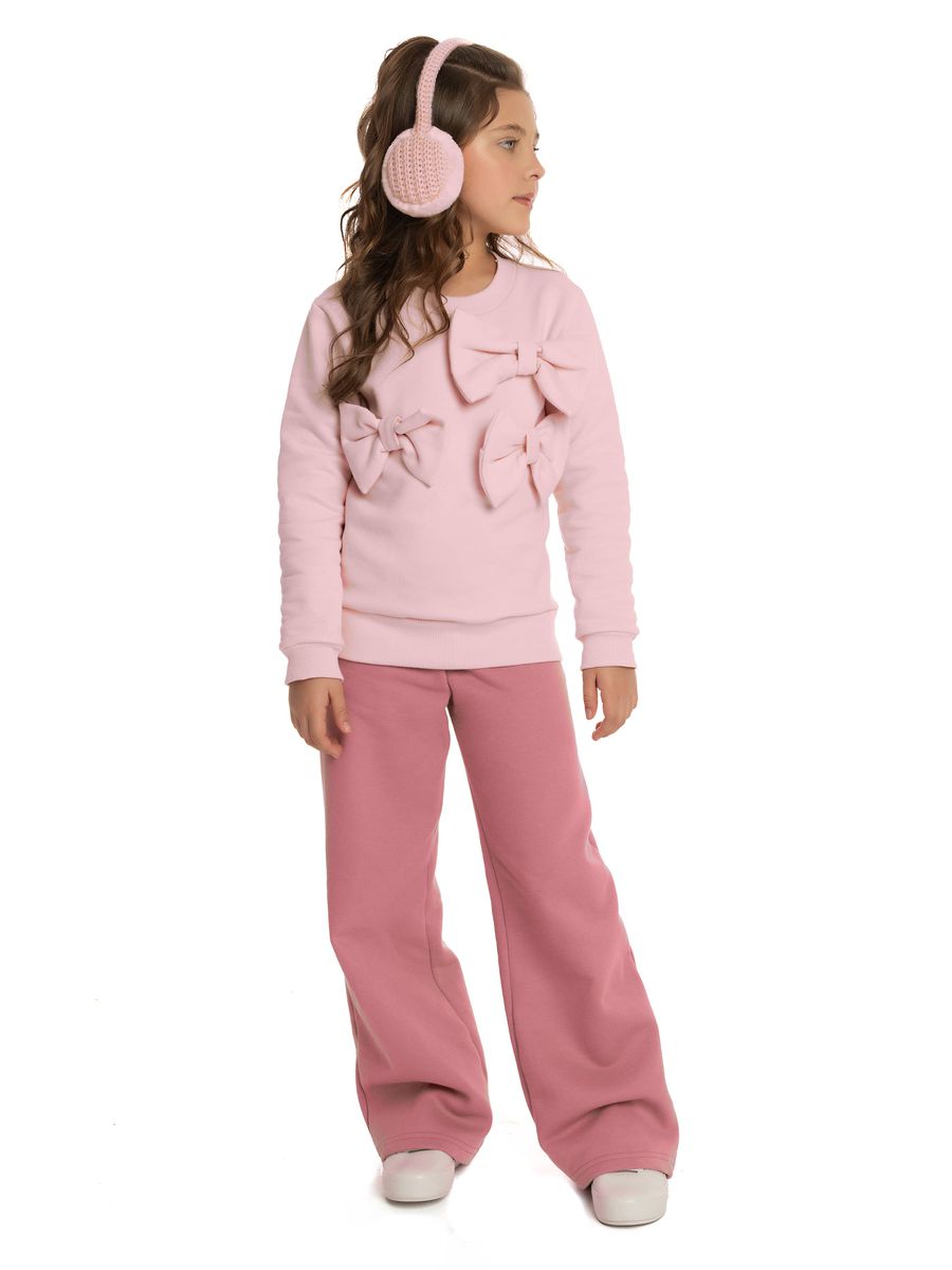 Conjunto Moletom Laço Rose 