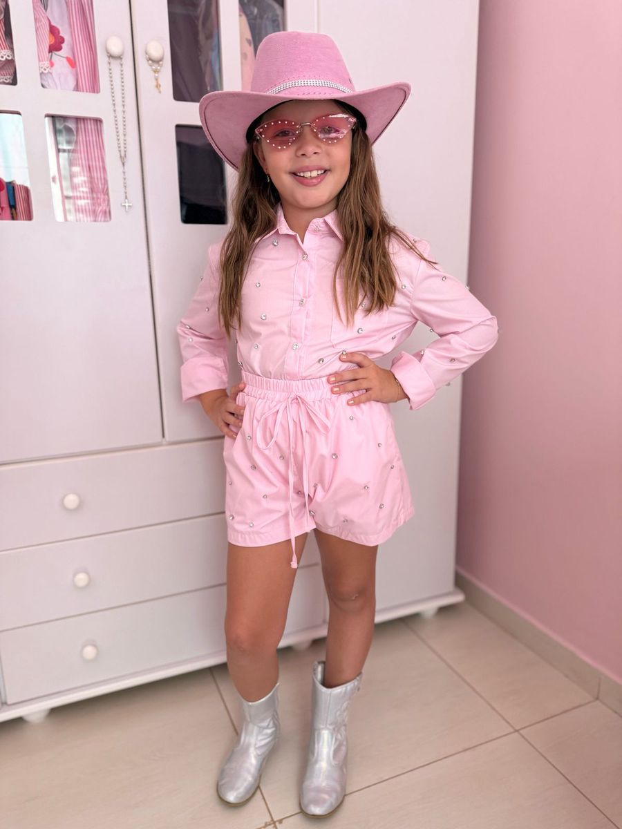 Conjunto Rebeka Rosa