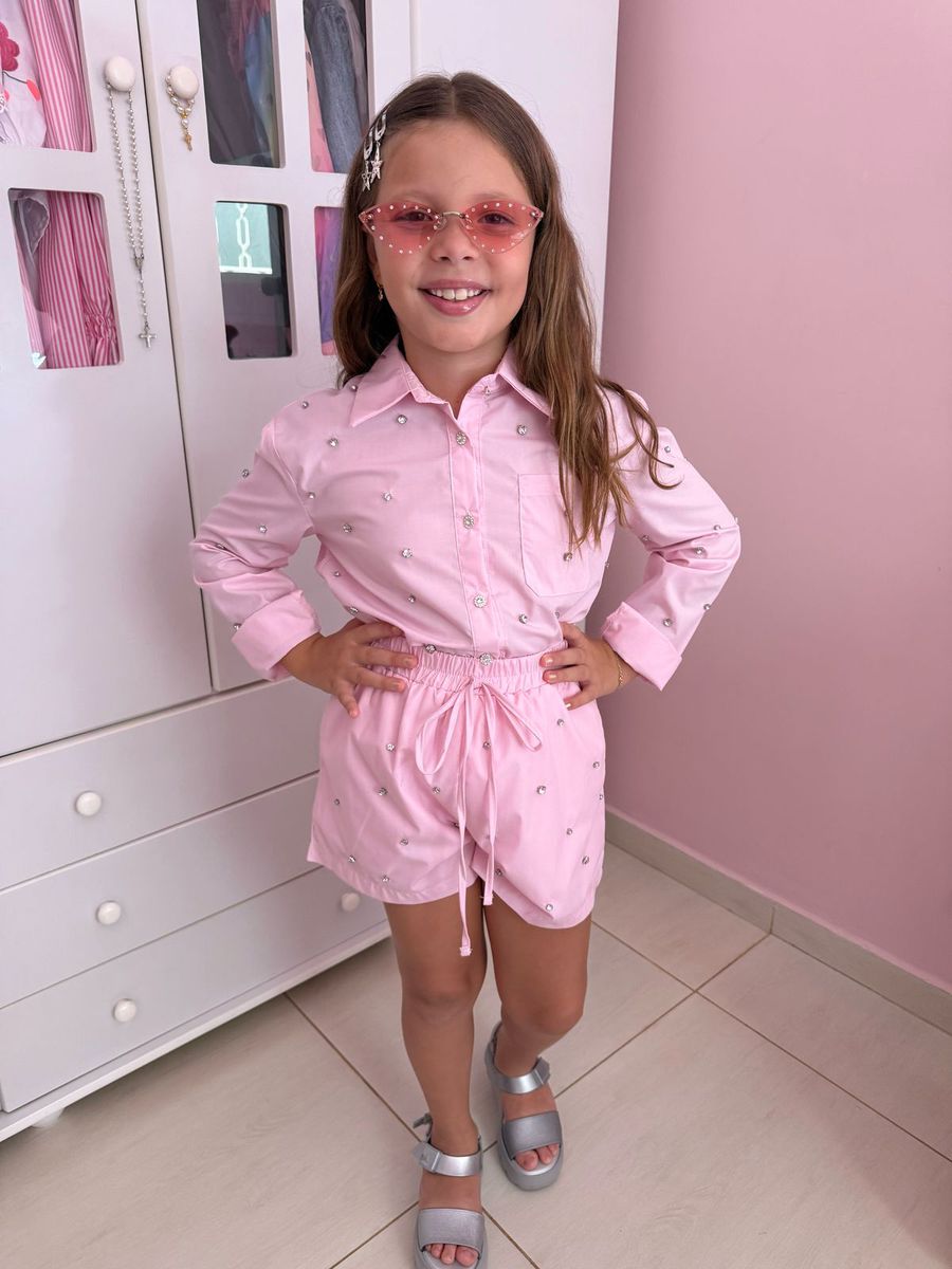 Conjunto Rebeka Rosa