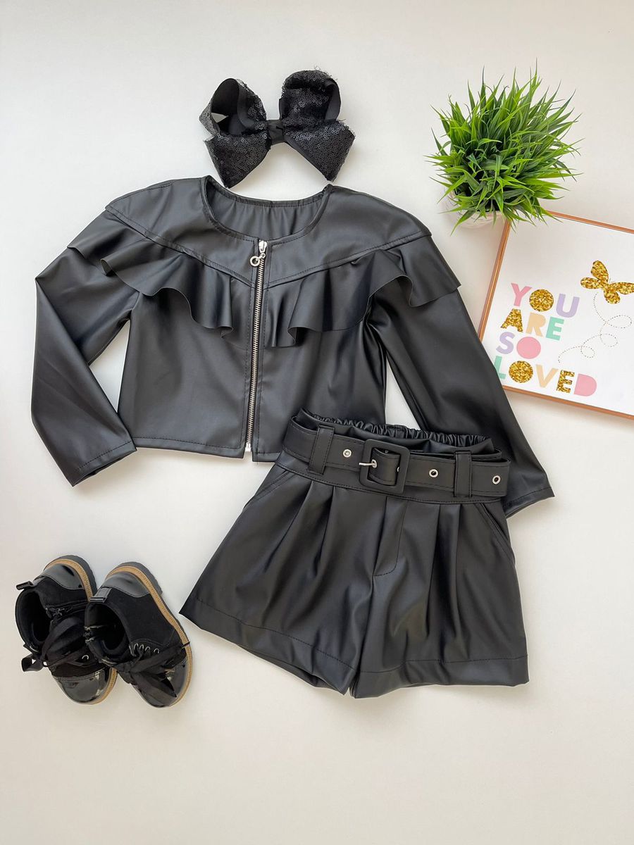 Conjunto Preto - Dondokinha Kids