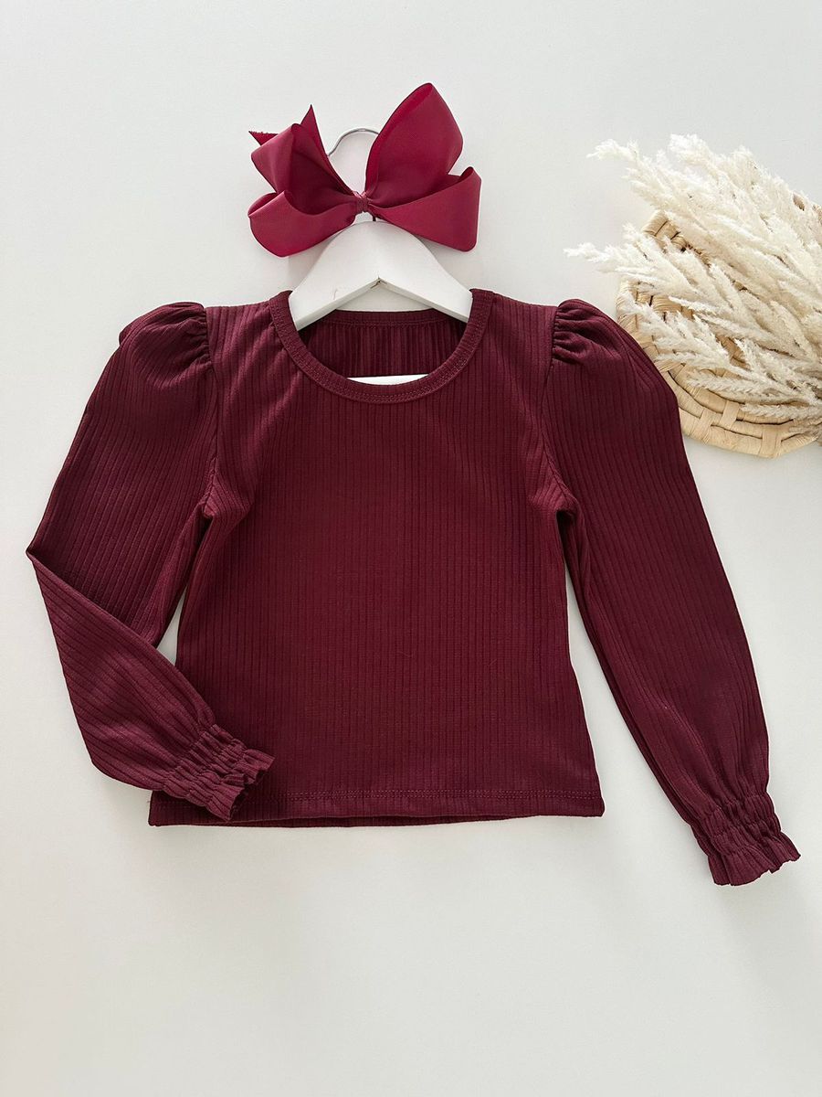 Blusa Luiza Cherry - Dondokinha Kids