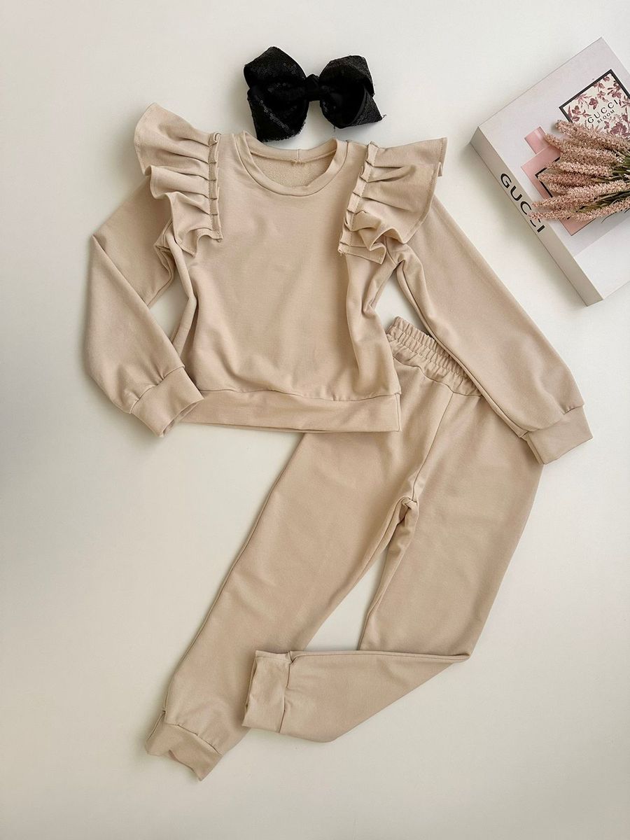 Conjunto Celeste Nude - Dondokinha Kids