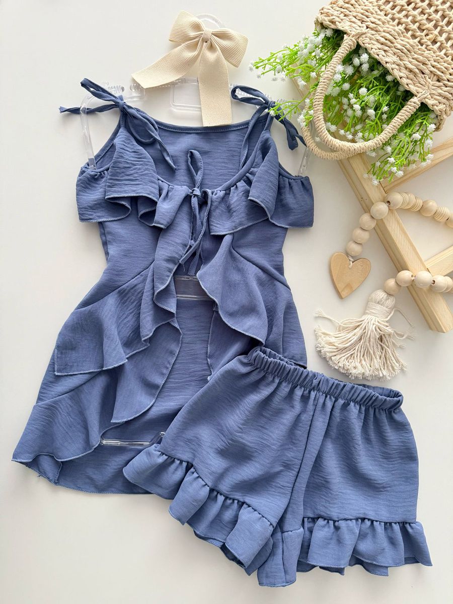 Conjunto Luísa Azul 